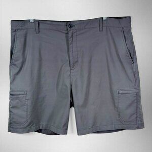 Chaps Golf Gray Shorts Mens Size 42 Stretch Performance 9” Inseam